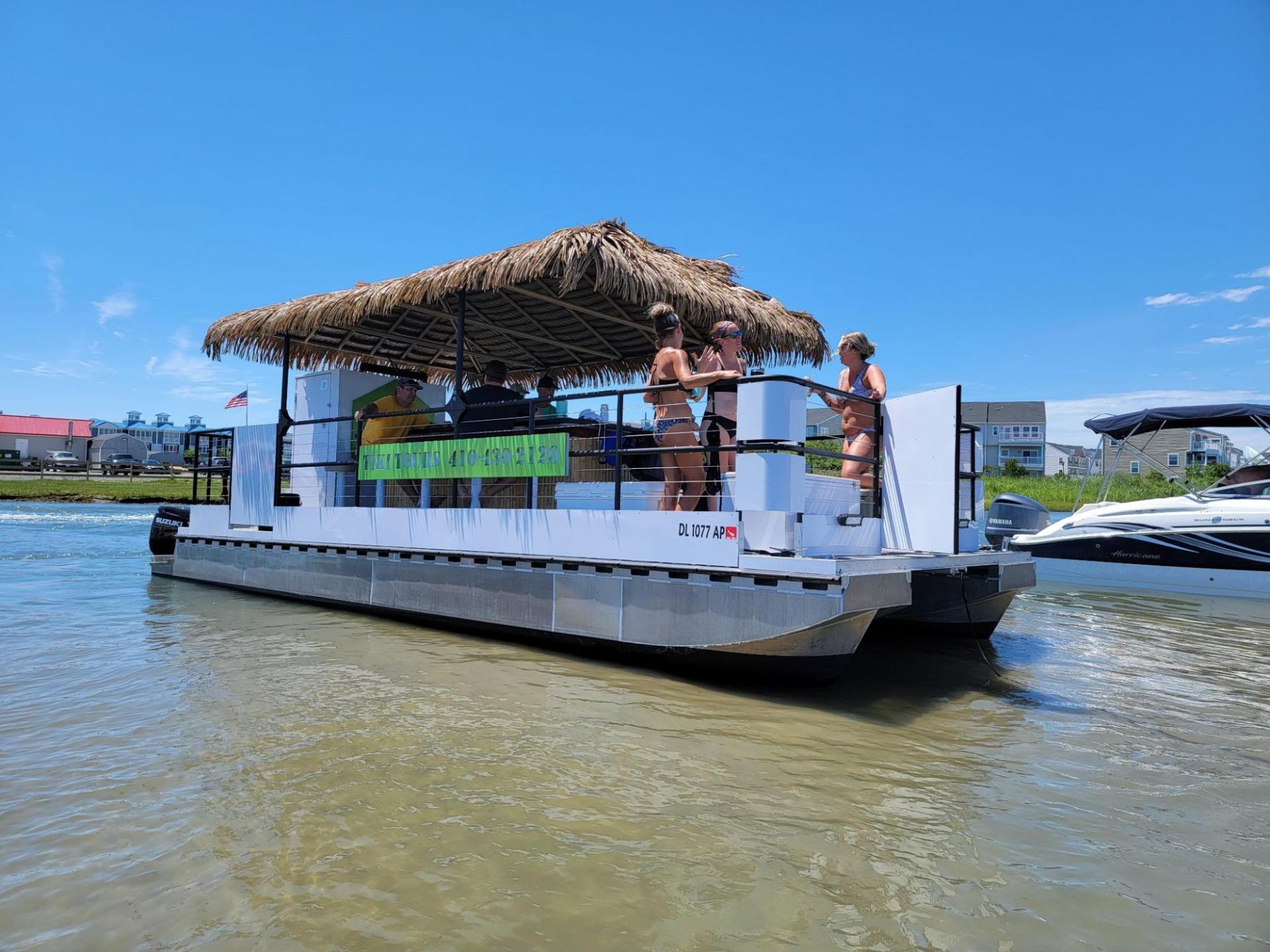 a small boat in a body of water