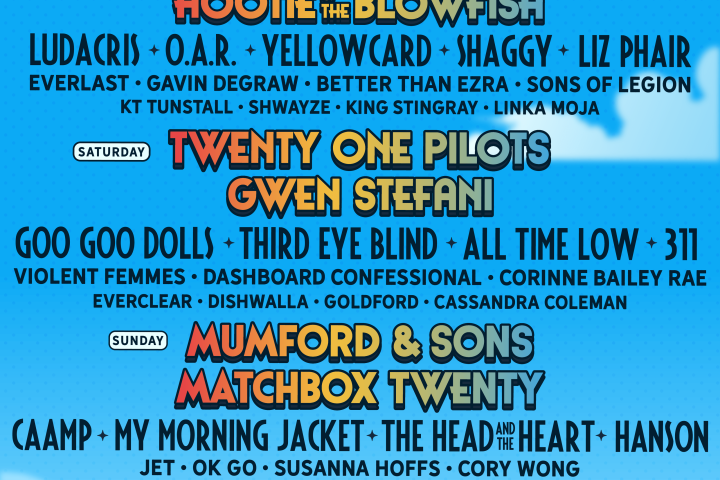 Oceans Calling Festival poster with band lineup for September 25-27, 2026 in Ocean City, Maryland.